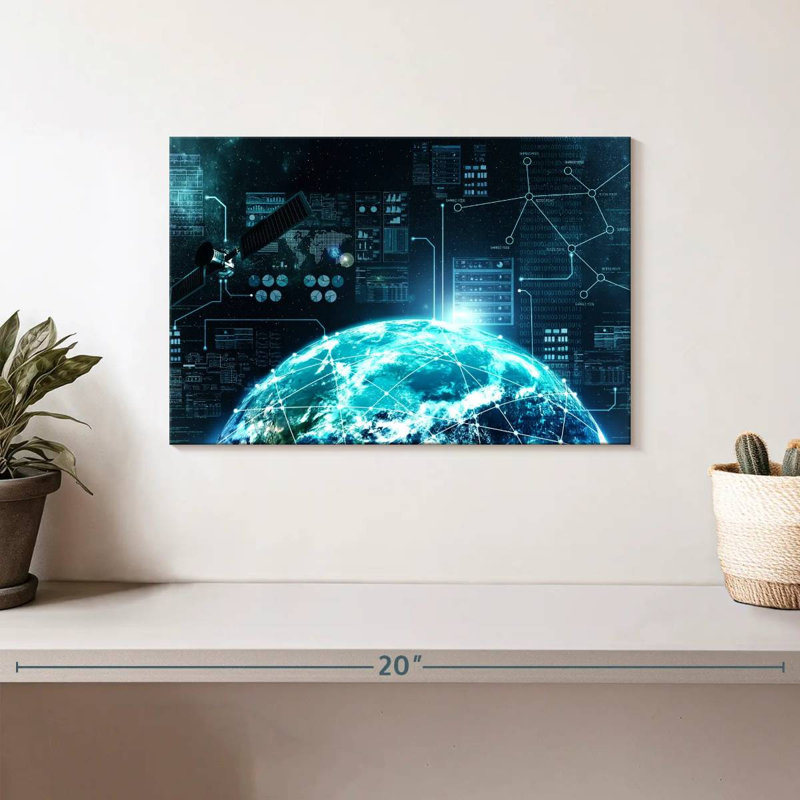 Keiri Internet In Space, 8" H x 12" W