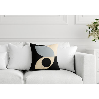 Coussin décoratif intérieur / extérieur en polyester filé Josi