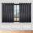 Finklea Floral Pattern Polyester Light Filtering/Room Darkening Rod Pocket Curtain Panels-567929275-567929293