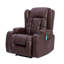 Fauteuil de massage inclinable chauffant en similicuir-81912658