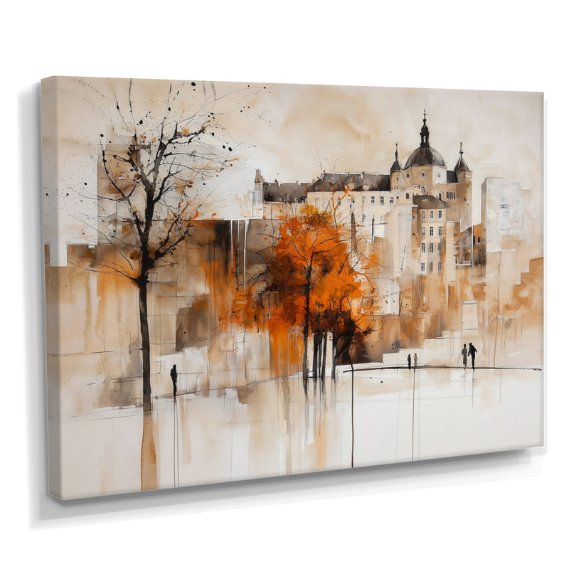Horizon de Vienne en été I - Décoration murale de Vienne, H 12 po x l 20 po, Toile tendue, Ne s’applique pas