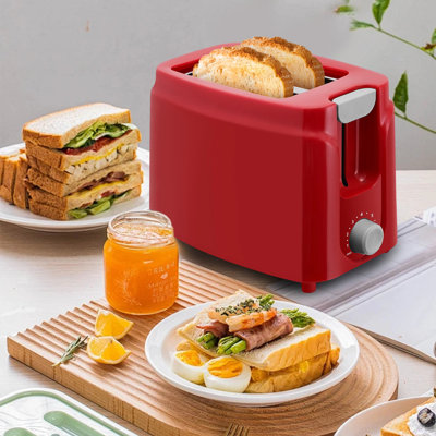 2 Slice Stainless Steel Toaster,Lcd Display,Touch Button ,1.13" Wide Slot