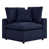 Polyester bleu marine