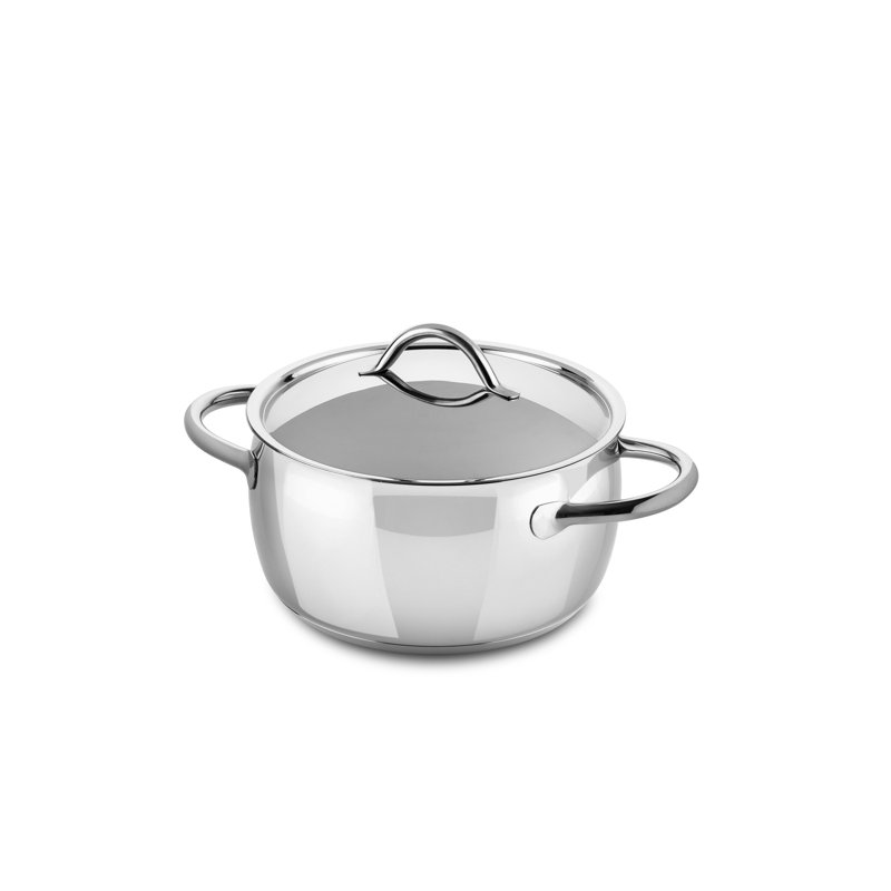 1950 Pot 9.45" - 12 Pieces - Stainless Steel