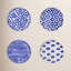 Santorini Handmade Hard Ceramic Appetizer Plate