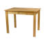 Bridewell 4 - Person Pine Solid Wood Dining Set-996263812-996263819