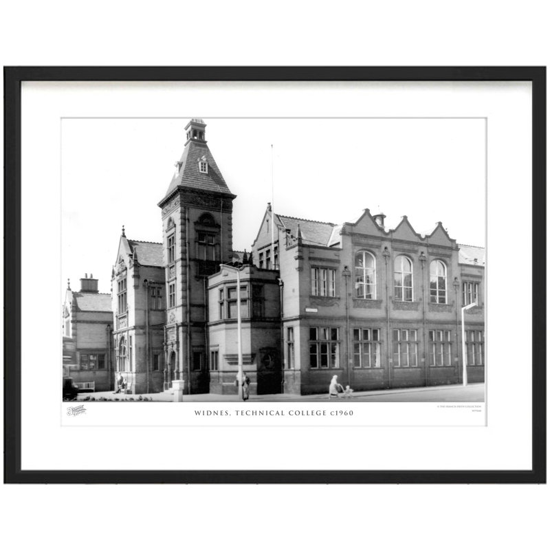 Widnes, Technical College C1960 - Single Picture Frame Print, 45cm H x 60cm W x 2.3cm D