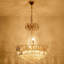 Lustre empire 8 lumières en cristal Ellisse