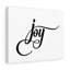 Joy - Wrapped Canvas Print-1942859891