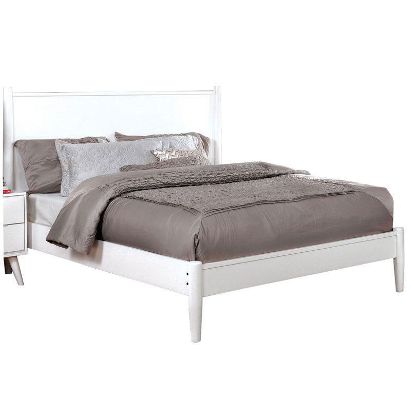 Scurlock Solid Wood Bed, White