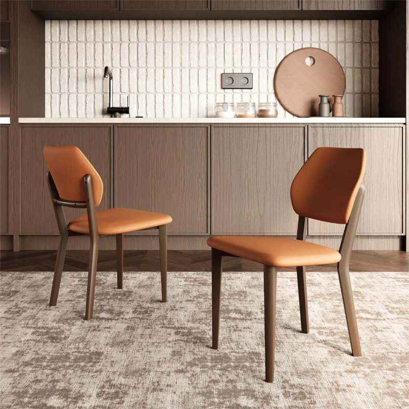 Chaise de salle à manger Mid-Century