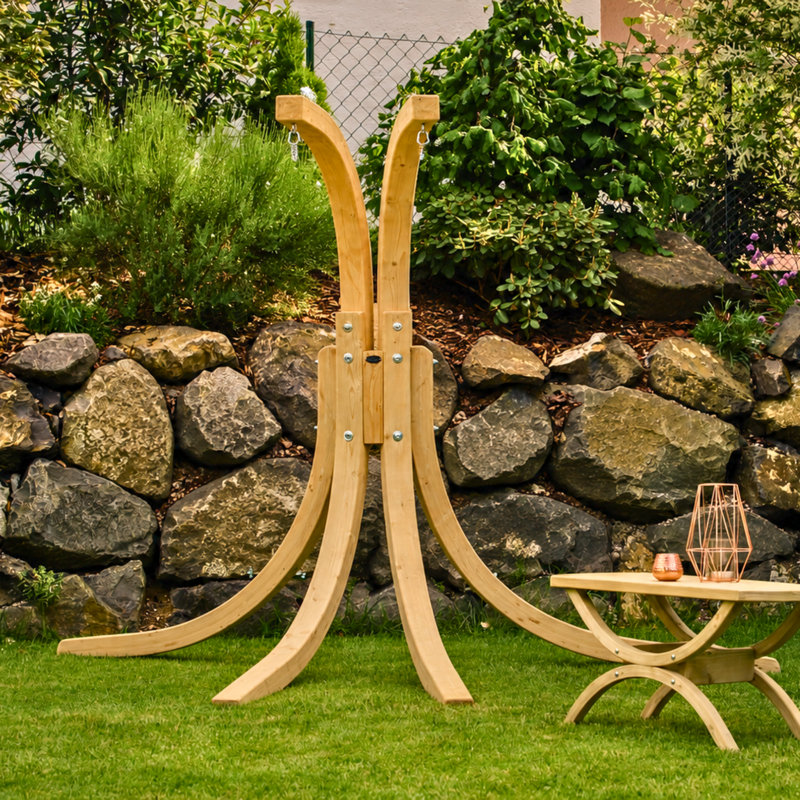 Globo Royal Wood Hammock Chair Stand