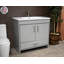 Ensemble de meuble-lavabo simple 36 po Ceravolo-855929477