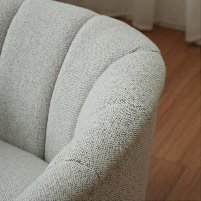 Siège pivotant à 360 degrés polyvalent avec rembourrage moelleux Profondeur du dossier de la chaise
