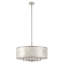 Lustre cylindrique 24 lumières 6 pouces Capiz-387500316