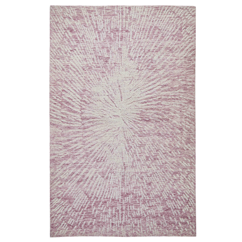 Adran Damask Handtufted Area Rug, Rectangle 120cm x 170cm