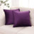 Deconovo Pom-poms Reversible Pillow Cover-1350005447-1350005451