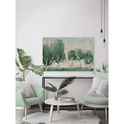 Woodland Scenery - Wrapped Canvas Painting