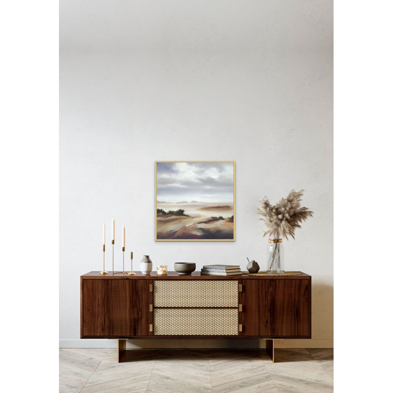 Wider Than the Sky 1 Framed Print Canvas, 22" H x 22" W x 2" D