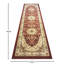Damora Persian Style Olefin Medallion Motif Area Rug-135419258