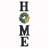 Home Letters With Artificial Flower Wreath Wall Front Door Decor, Decorative Sign Modern Farmhouse Decor Flower Garland Decoration Hanging For Entryway, Kitchen, Housewarming Present-235375314