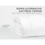 Surmatelas à plateau-coussin de luxe Simply Soft-102541132
