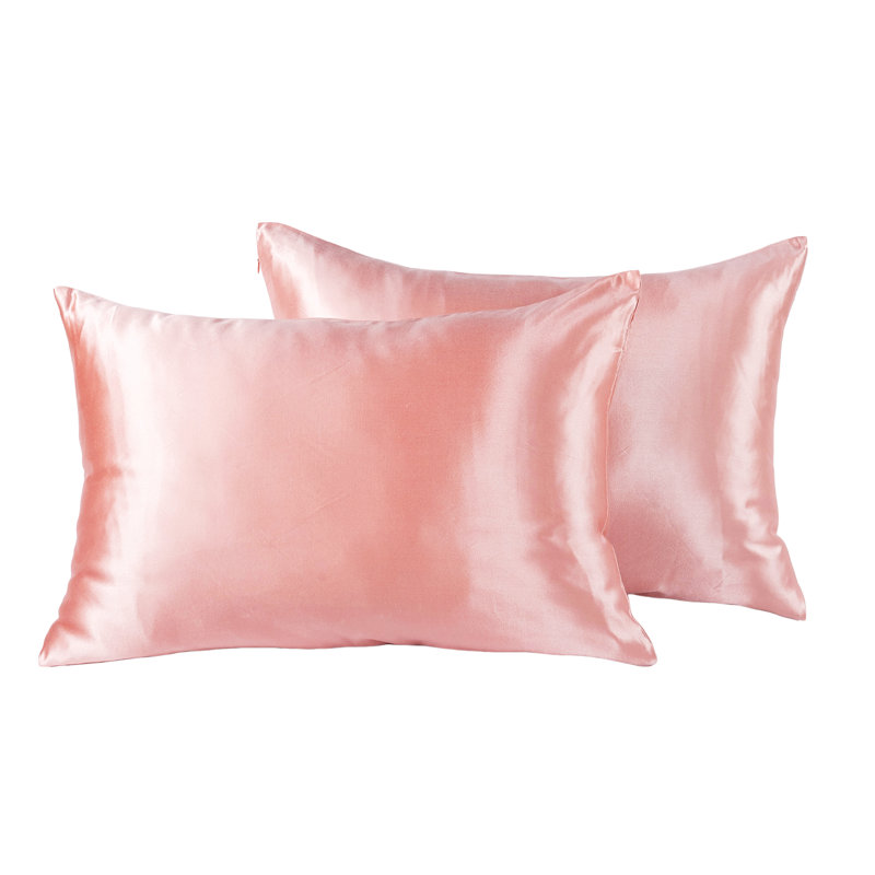 Silk Cotton Blend Pillowcase, Russet Red, King