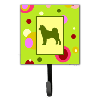 Porte-laisse shiba et crochet mural shiba