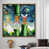 Gold Floater Framed