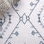 Arizona Lomanto Machine Washable Non-Slip White & Grey Rug-1008045542