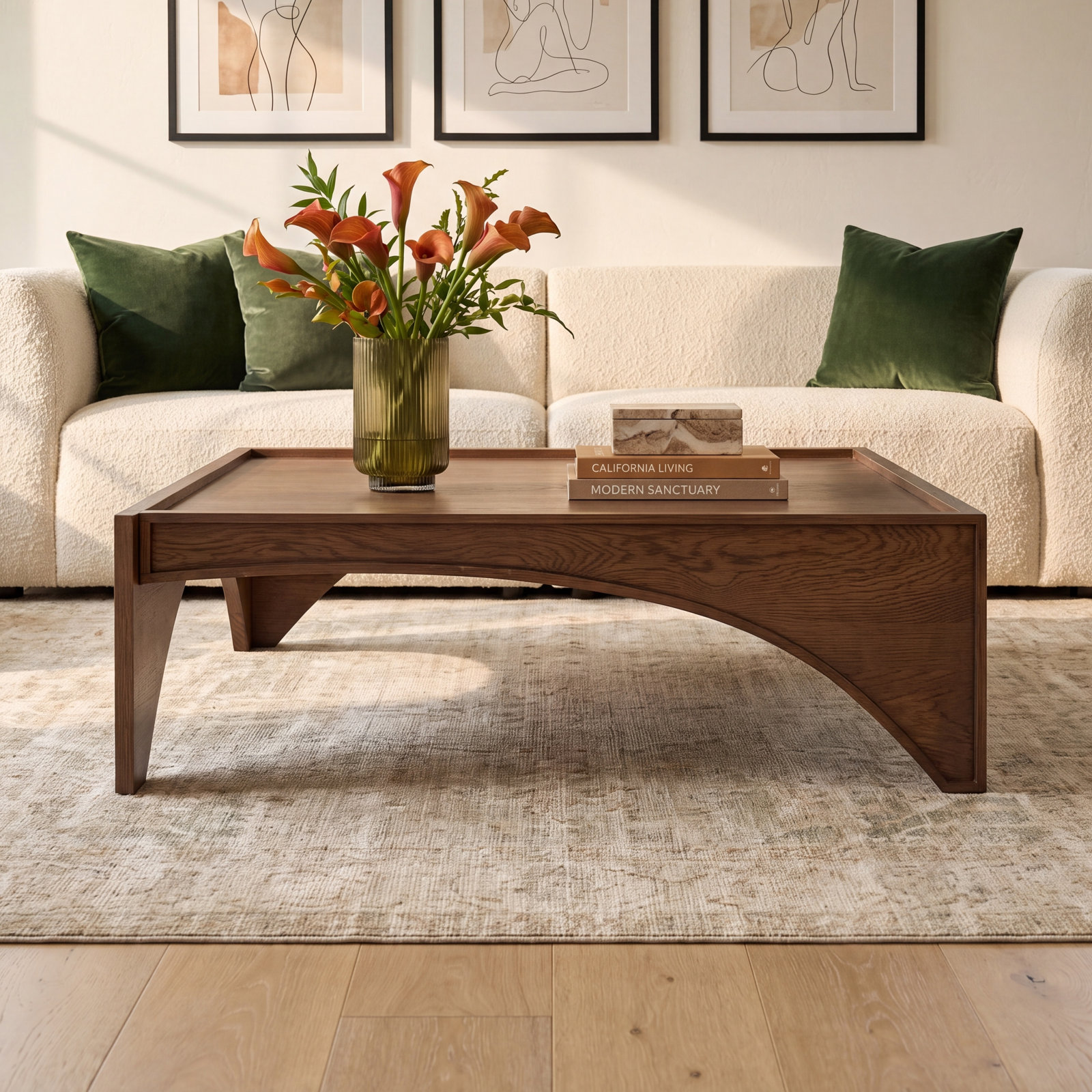 Alix Solid Wood Single Coffee Table