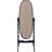 Dunne Black Cheval Mirror