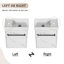 Meuble-lavabo mural 16 po avec lavabo-406662117