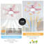 Ventilateur de plafond standard à DEL à 42 pales de 42 po avec télécommande et ensemble d'éclairage inclus Ladetto