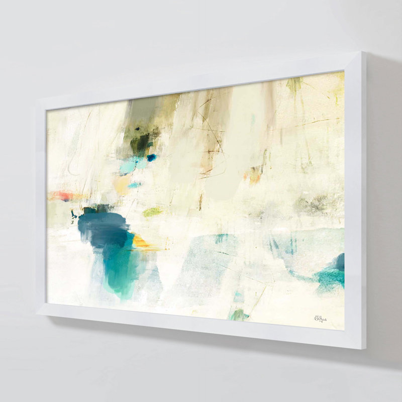 Subtlety I - Peinture, Blanc, H 21,5 po x l 27,5 po x P 0,75 po