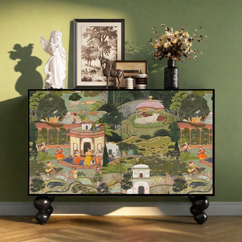 Modern Simple Double-Door Accent Cabinet Sideboard