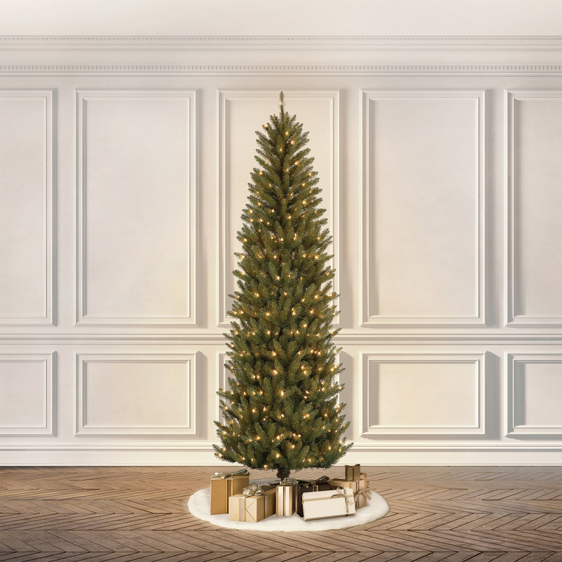 90' H Lighted Artificial Fir Christmas Tree