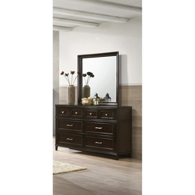 Commode 6 tiroirs Merlot