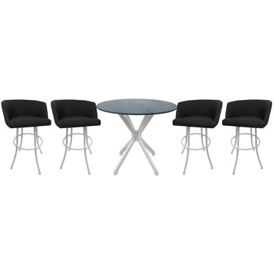 Ensemble repas pour quatre personnes