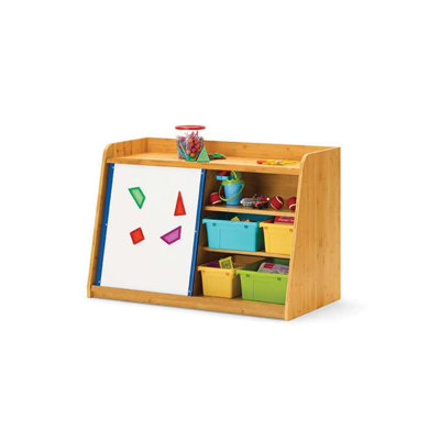 6 Compartment Bamboo Shelving Unit