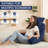 Comfy High Backrest Pillow Arm Pillow With Head Rest & Pockets-111629226