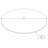 Leonidas Round Glass Top Metal Base Dining Table