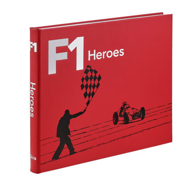 F1 Heroes Leather Bound Book