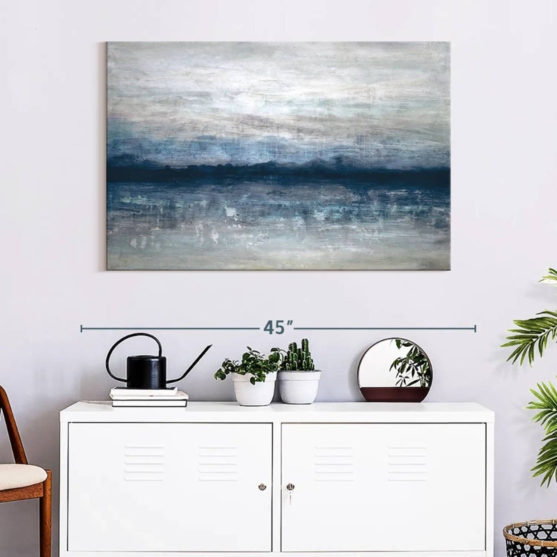 Shimmer, reproduction d'art sur toile, H 26 po x l 39 po x P 1,25 po