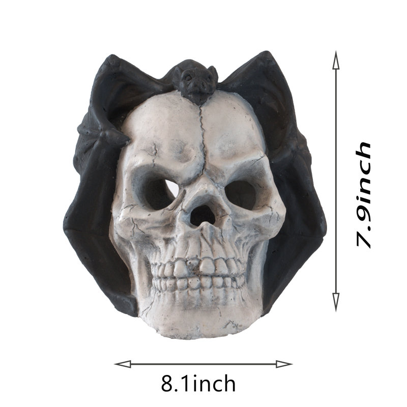 Jedidiah Fireproof Demon Skull for Fire Pits & Fireplaces