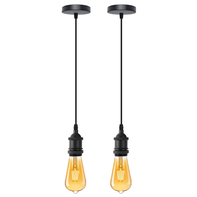 Ischua 2 - Light Single Pendant, Yes, Black