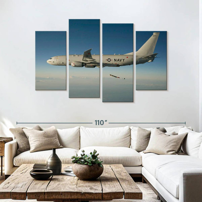 Mehar Boeing P-8 Poseidon, H 54 po x l 84 po