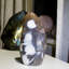 Agate Anhat aux tons de terre Freeform