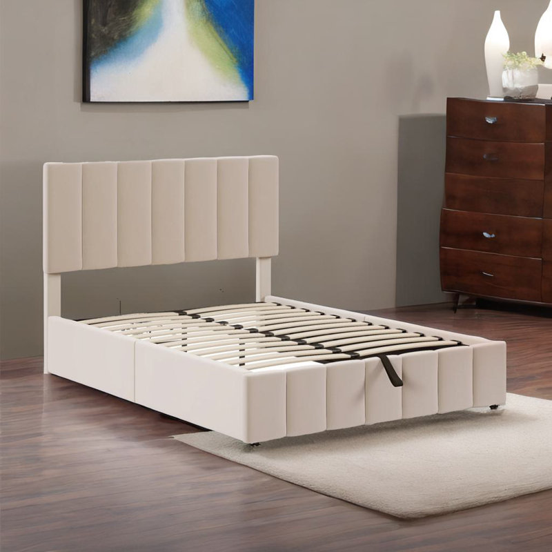 Full Size Upholstered Platform Bed