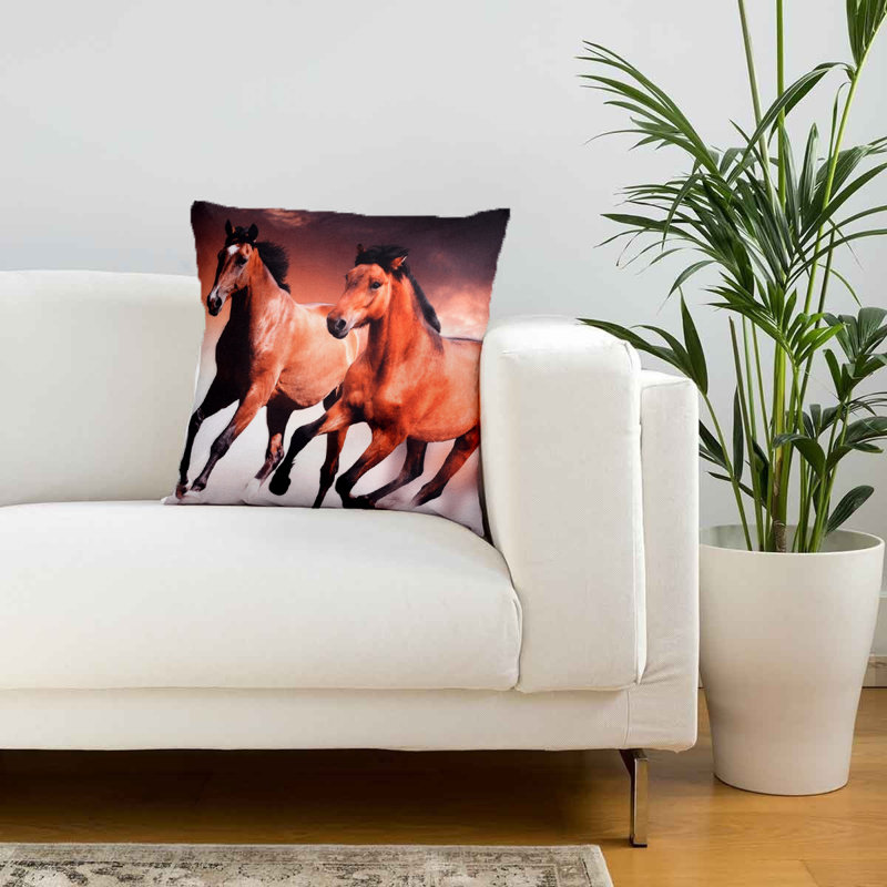 Nahua Throw Pillow